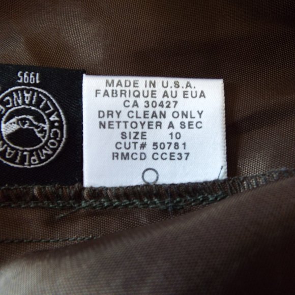 Laundry by Shelli Segal Black Lace w/ Brown Underlay Spaghetti Strap Dress Sz 10 - Picture 9 of 9